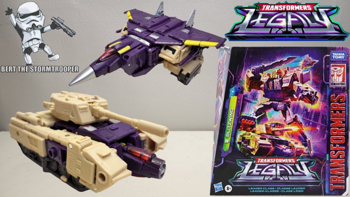 Legacy, Leader Class Blitzwing Review by Bert the Stormtrooper!
