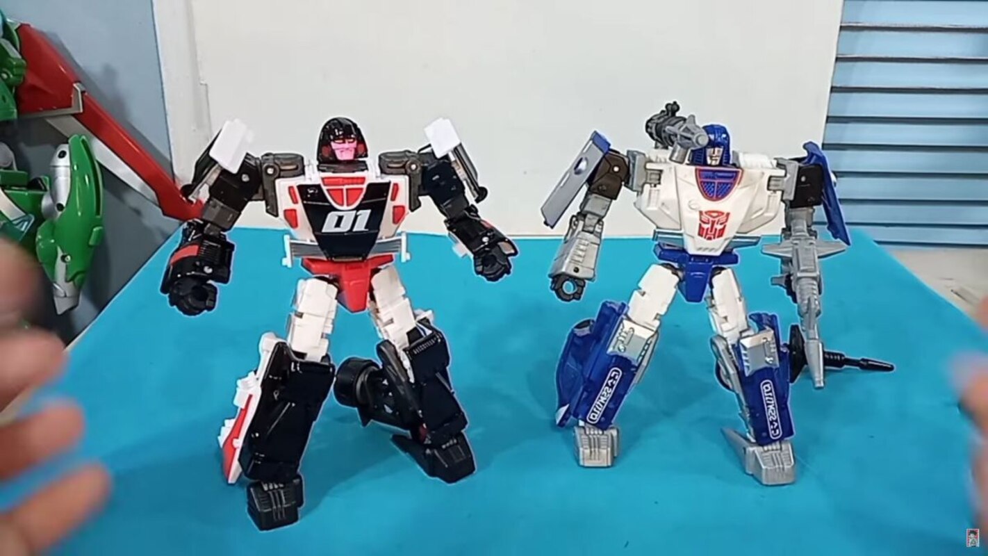 Transformers Legacy Velocitron Crasher In-Hand Images