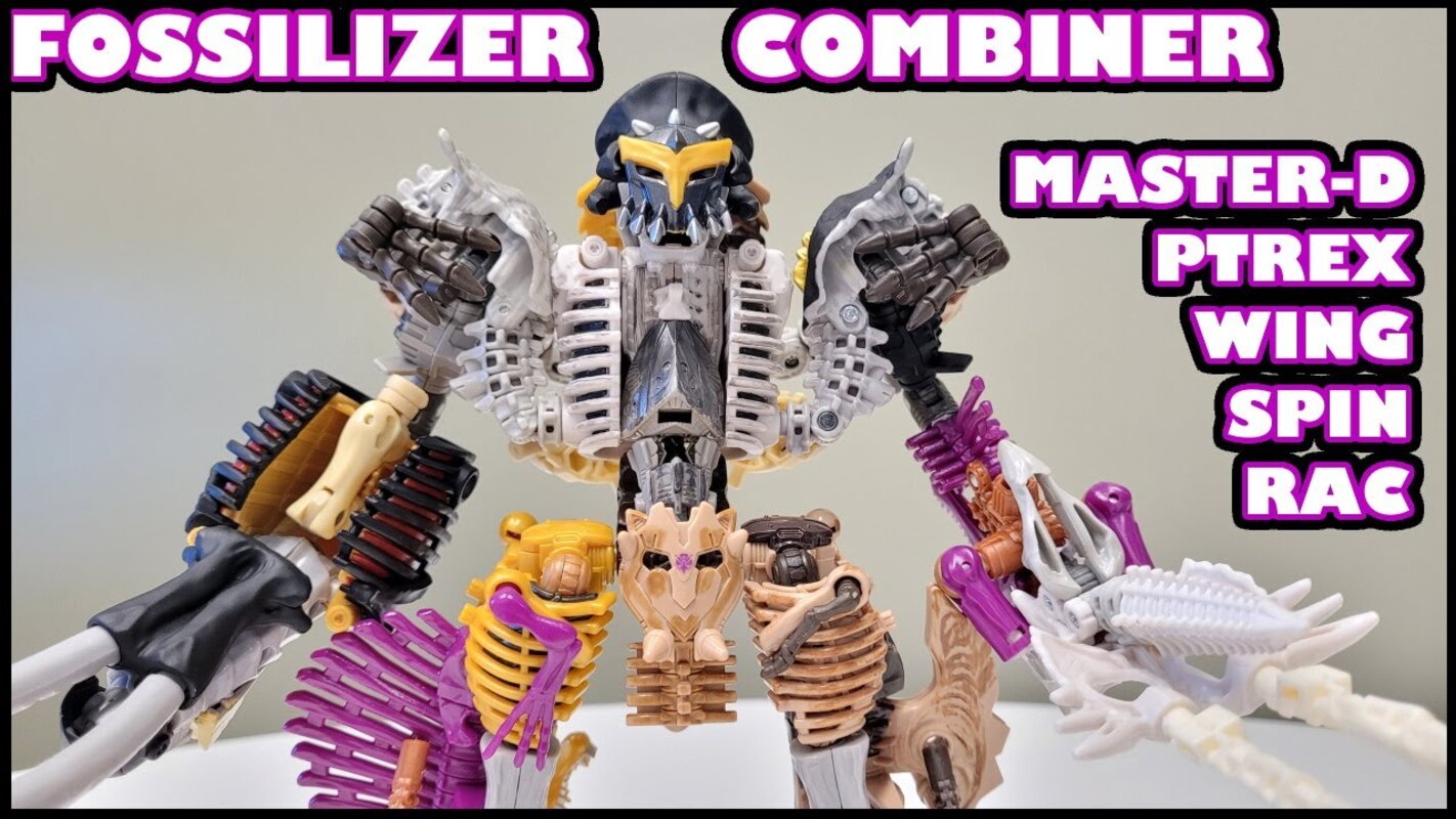 5-bot Fossilizer Combiner feat. Spindle and Masterdominus