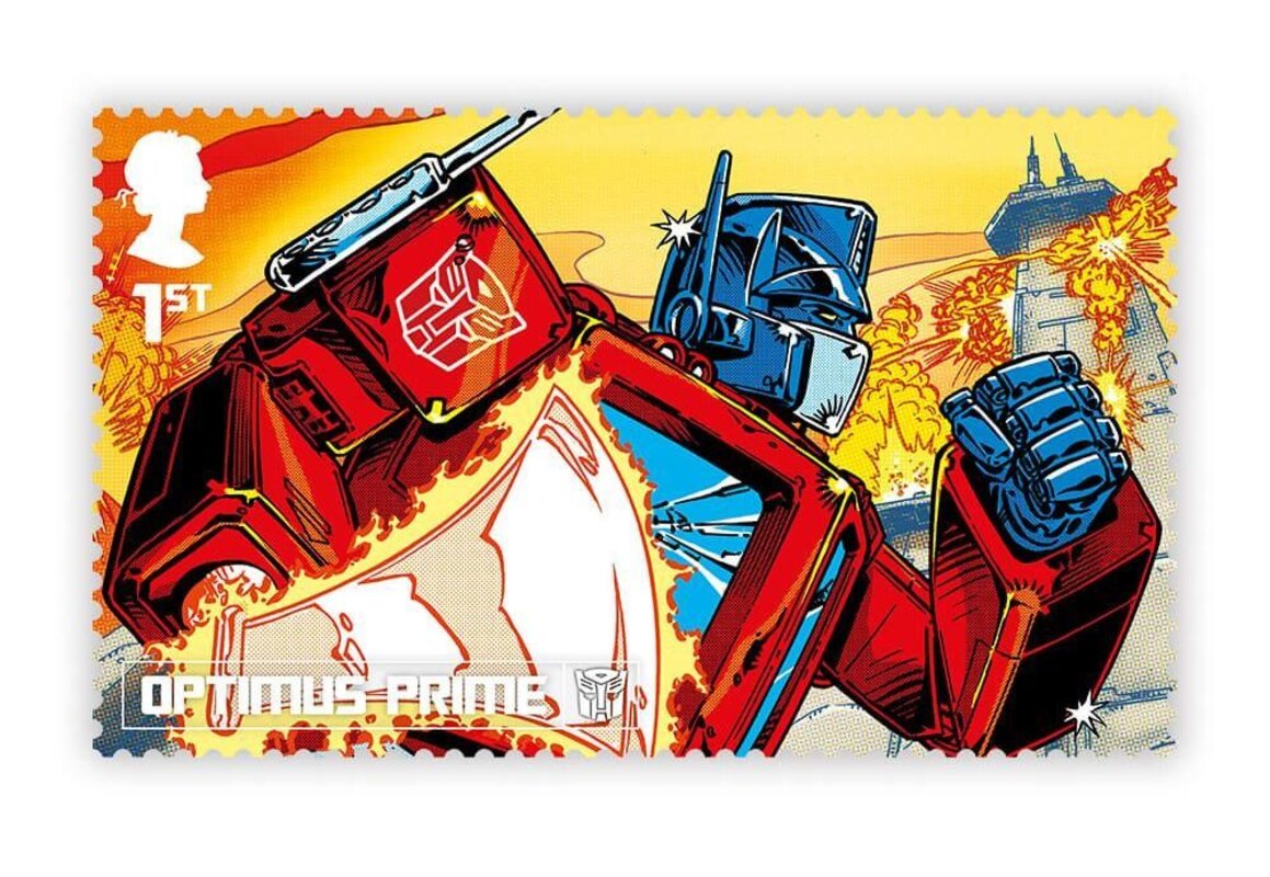 Royal Mail Transformers G1 Special Stamps Collection Official Press Release