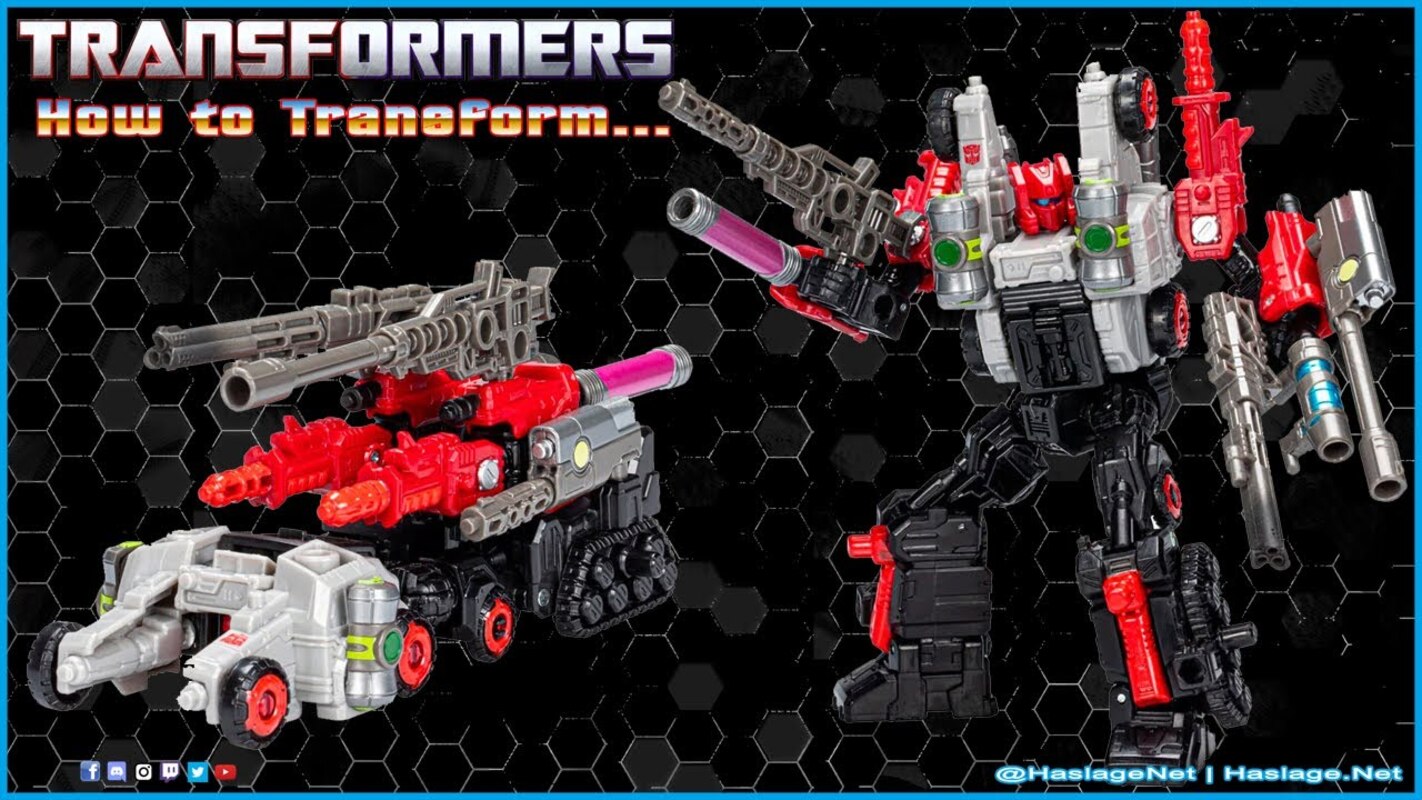 Target Exclusive! Transformers: Legacy Red Cog - HNE Toys