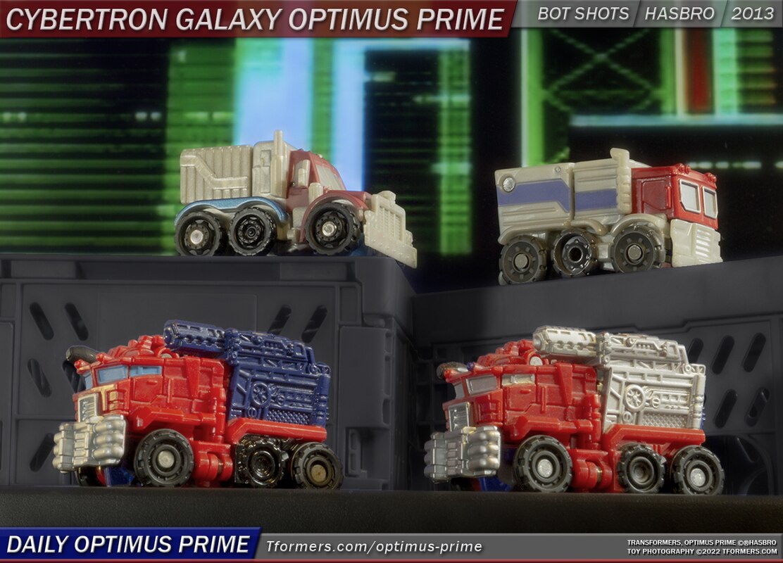 Daily Prime - Bot Shots Jump Shot Cybertron Galaxy Optimus Primes