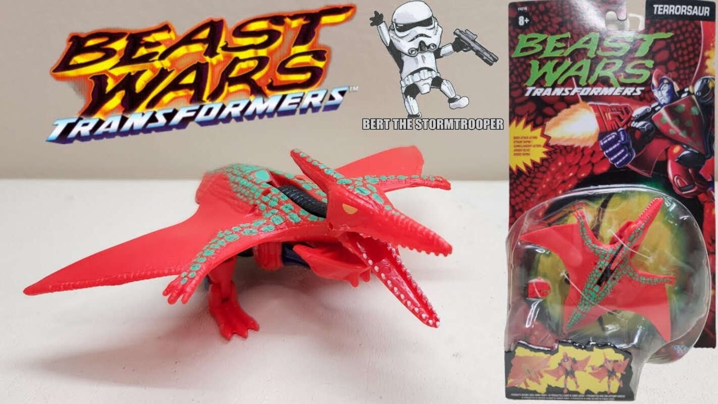 Transformers Beast Wars Re-issue Terrorsaur Review By Bert The Stormtrooper!