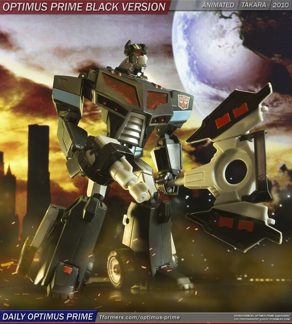 Daily Prime   Animated Optimus Prime Black Version IS Nemsis Prime (1 of 1)
