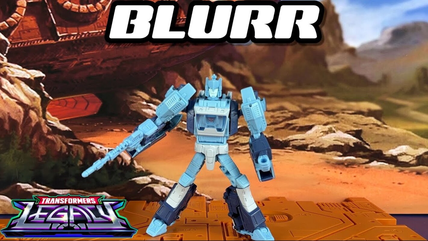 Transformers Legacy Velocitron Speedia 500 Collection Blurr Review