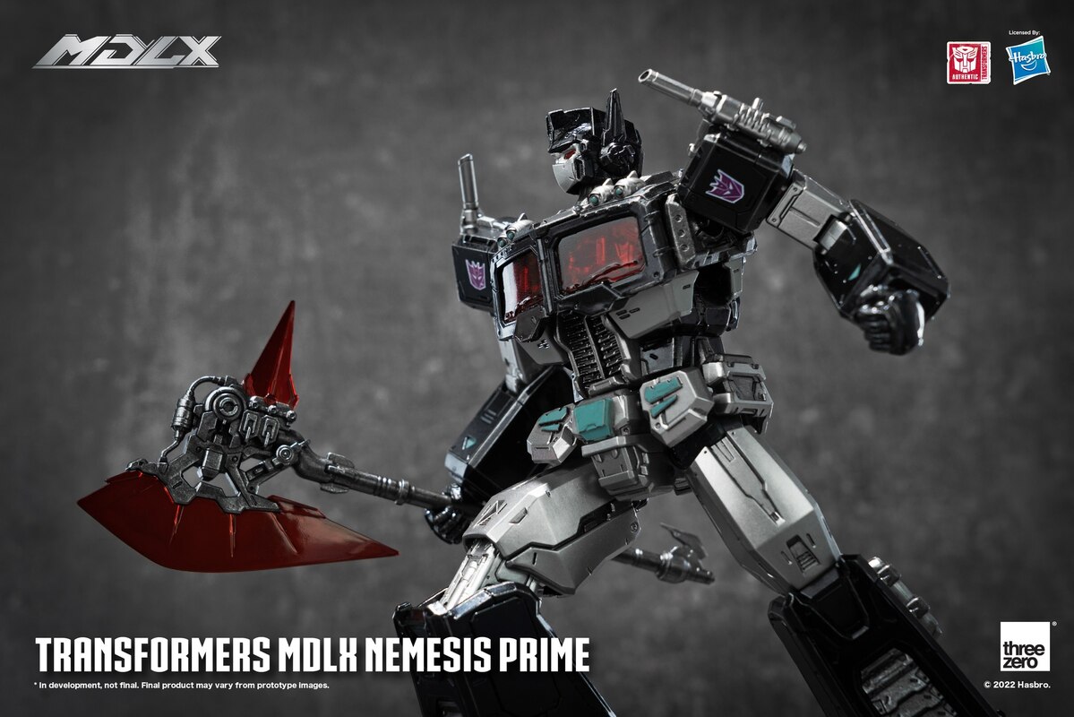 threezero Transformers MDLX Nemesis Prime Figure Revealed!