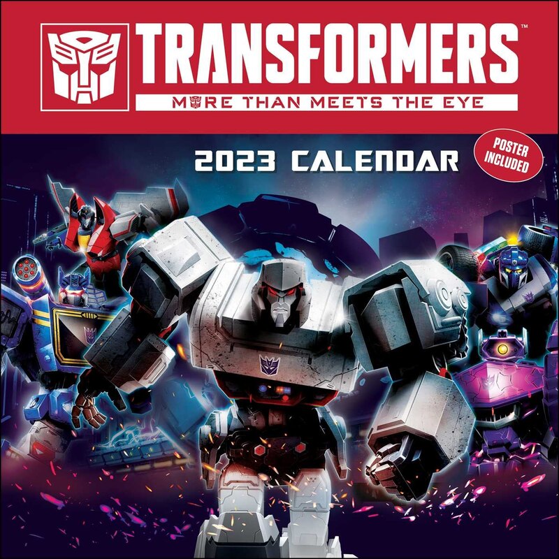 Transformers 2023 Wall Calendar & Poster Official Images & Details