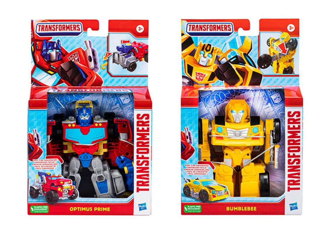 Transformers Evergreen Rescue Bots Optimus Prime & Bumblebee