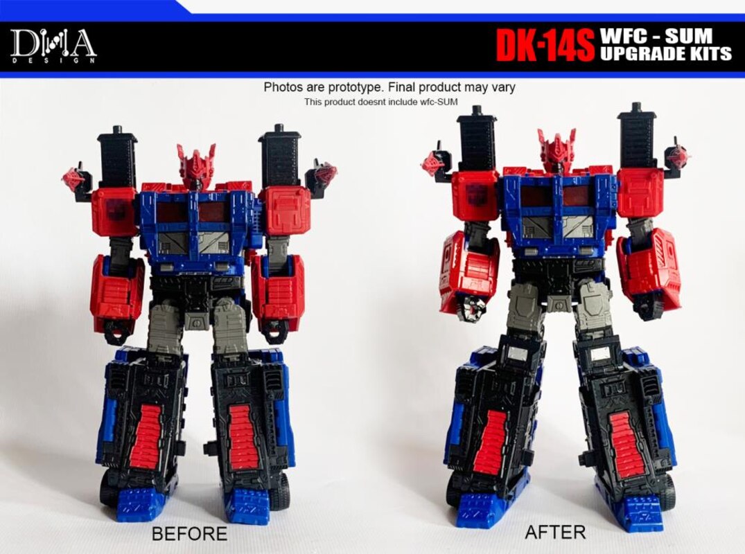DNA Design Transformers SG & PF Ultra Magnus Upgrade Kits Announced