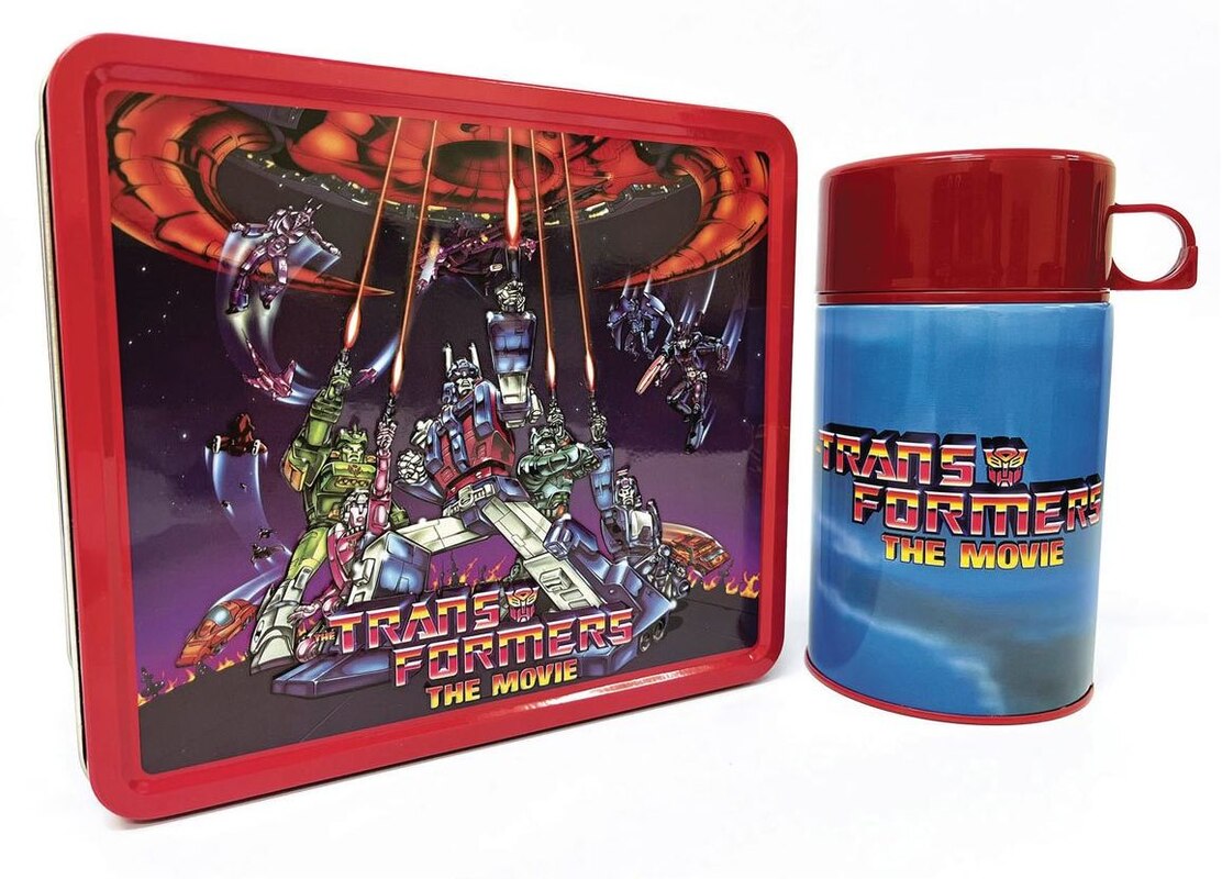The Transformers: The Movie Lunch Box and Thermos Coming Soon