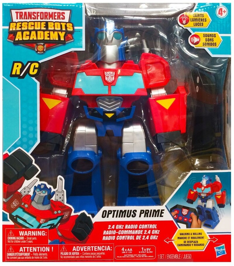 Transformers Rescue Bots Academy Radio Control Optimus Prime & Bumblebee Reveals!