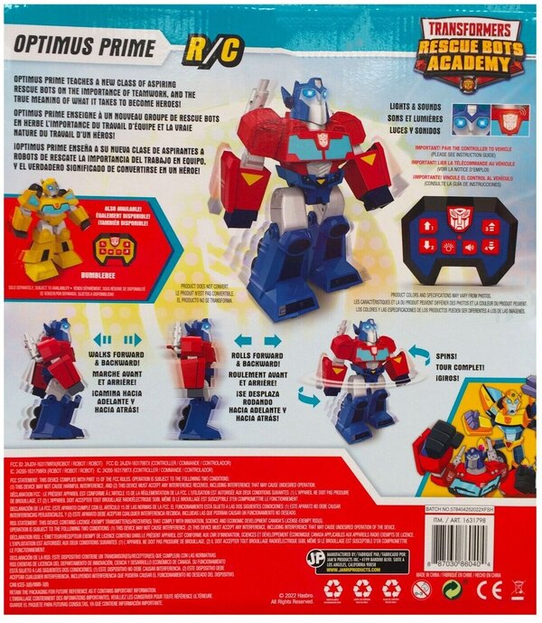 Transformers Rescue Bots Academy Optimus Prime Radio Control Image  (4 of 4)