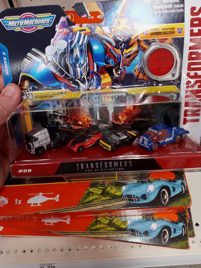 Micro Machines Transformers Series 2 Movie 4-Packs Found at Retail