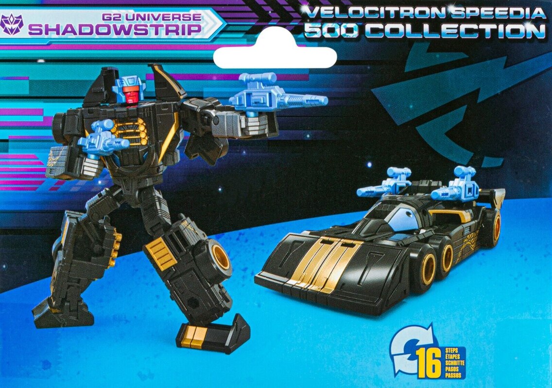 Transformers Velocitron G2 Crasher, Shadowstrip More Official Images and Details