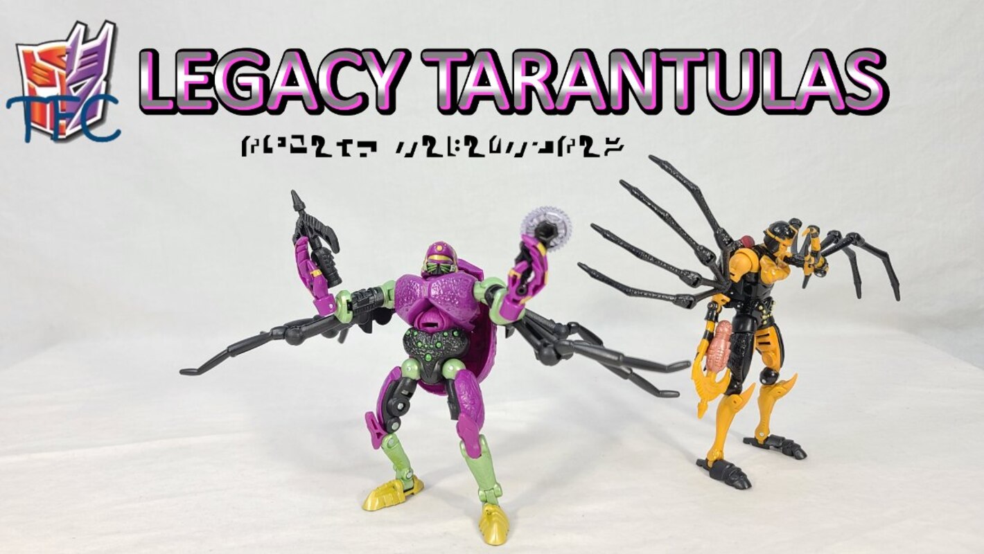 TF Collector Legacy Tarantulas Review!