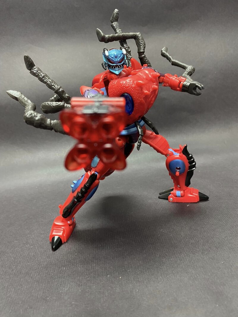 Transformers Legacy Predacon Inferno Beast Wars Voyager In-Hand Image Gallery