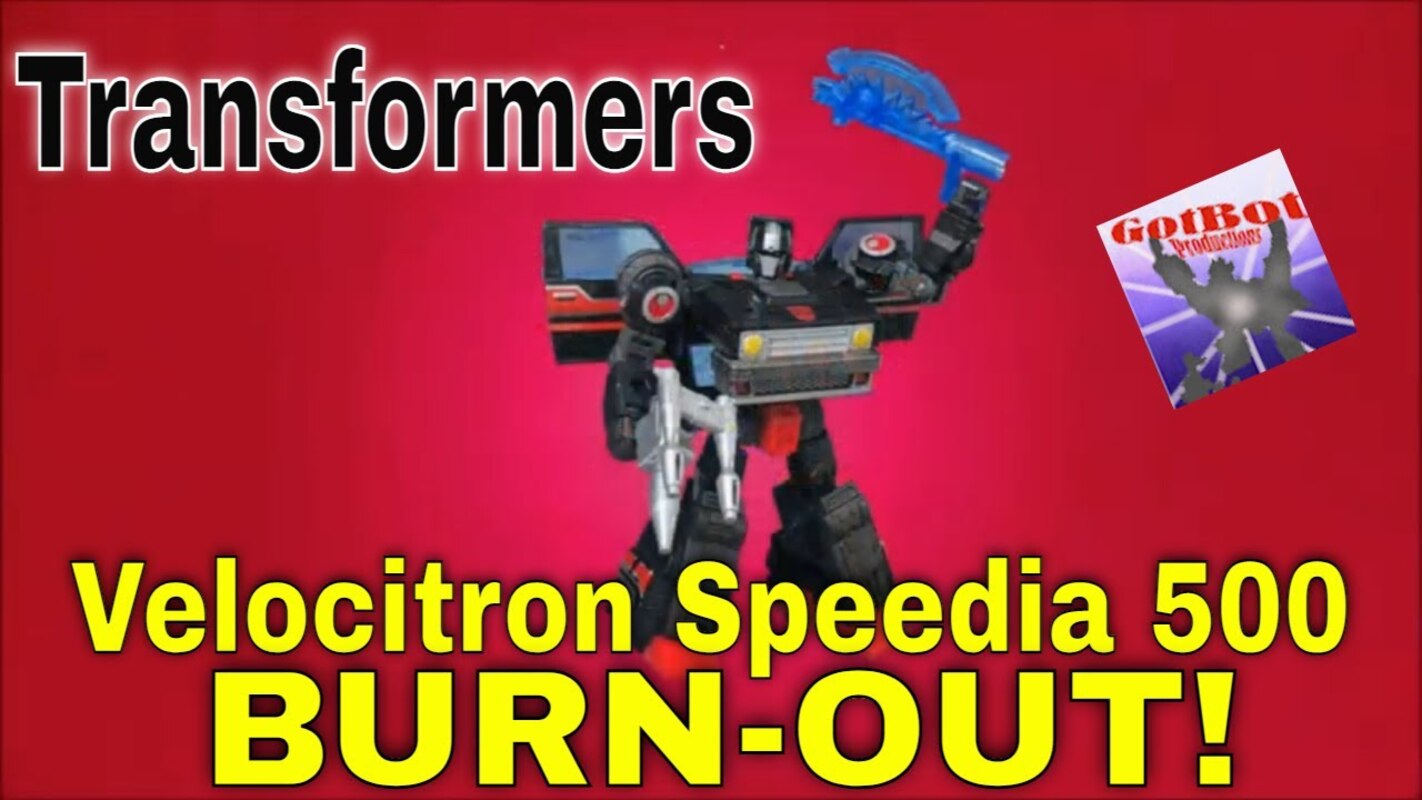 Ready! Set! Goooo!: Velocitron Speedia 500 Burn-out