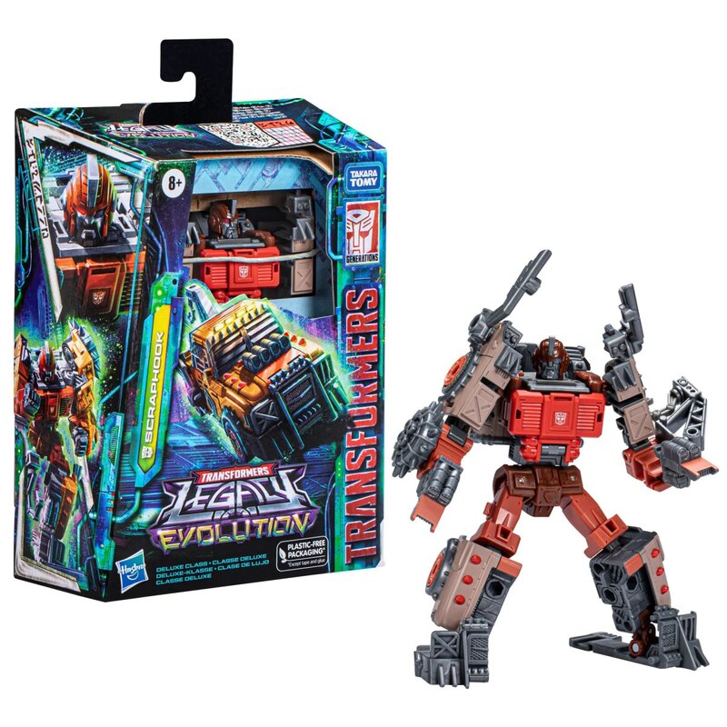 Transformers Generations Legacy Evolution Deluxe Scraphook - In-Stock Shipping Now