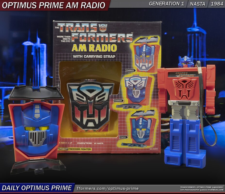 Daily Prime - G1 Optimus Prime Freedom Fighter AM Radio
