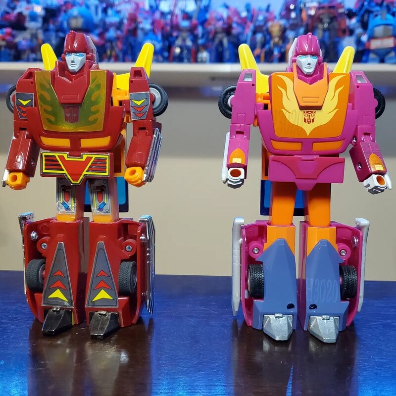 Transformers Retro Transformers: The Movie Hot Rod Official In