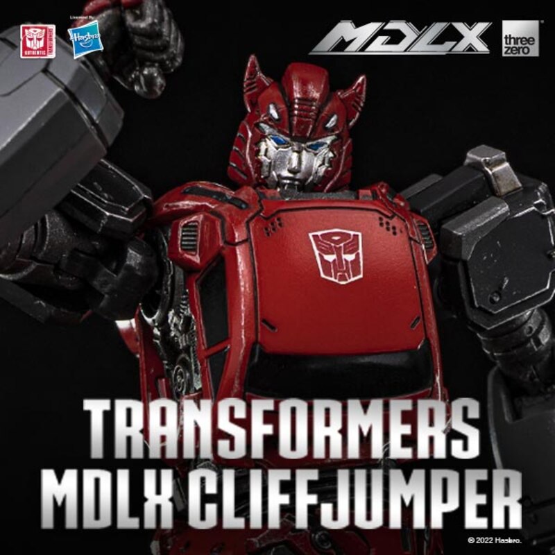 threezero Transformers MDLX Cliffjumper Official Images & Details