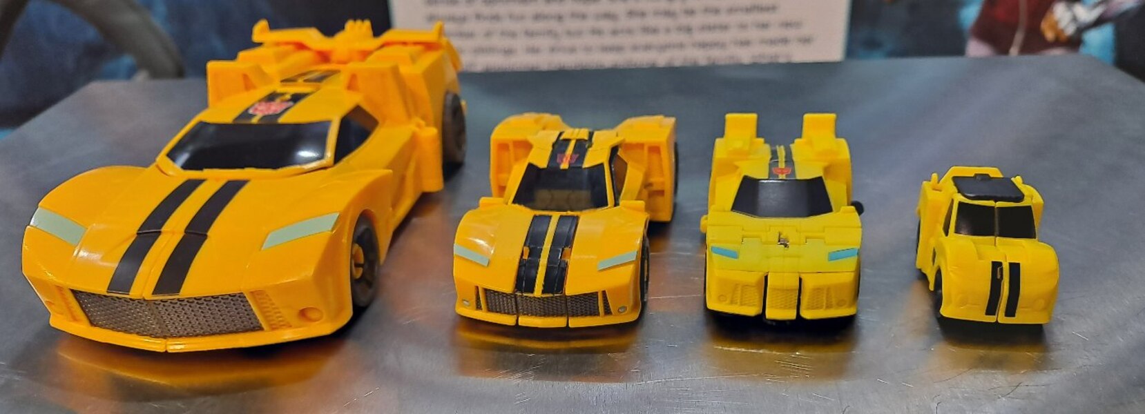 Image Of Transformers Earthspark Bumblebee Toy Comparison  (6 of 8)