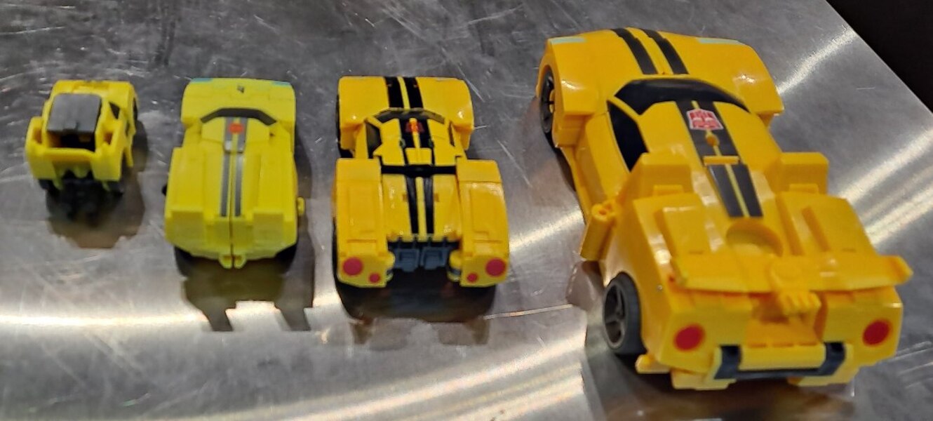 Image Of Transformers Earthspark Bumblebee Toy Comparison  (7 of 8)