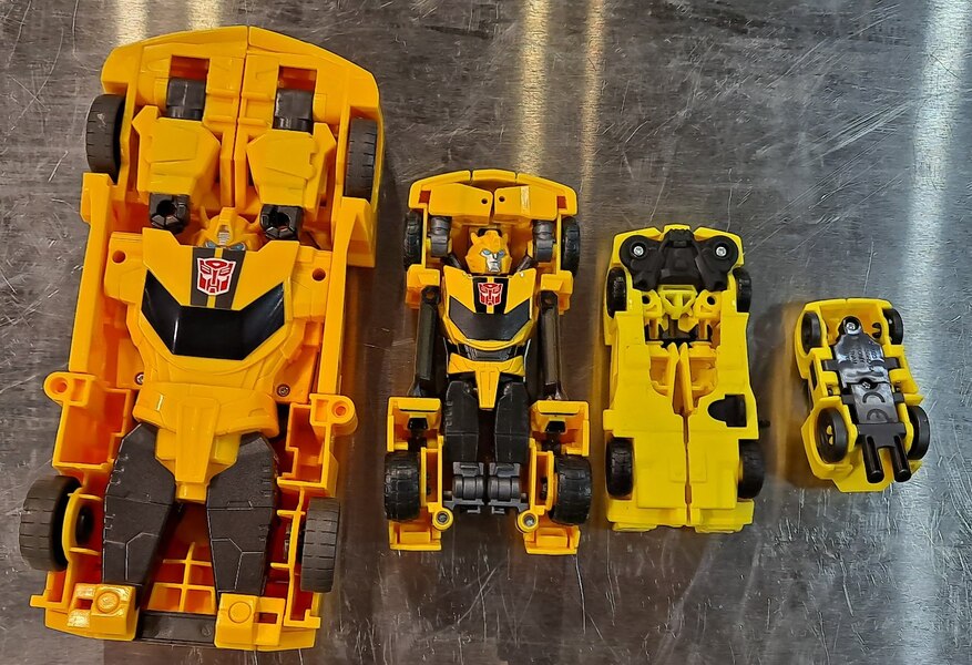 Image Of Transformers Earthspark Bumblebee Toy Comparison  (8 of 8)