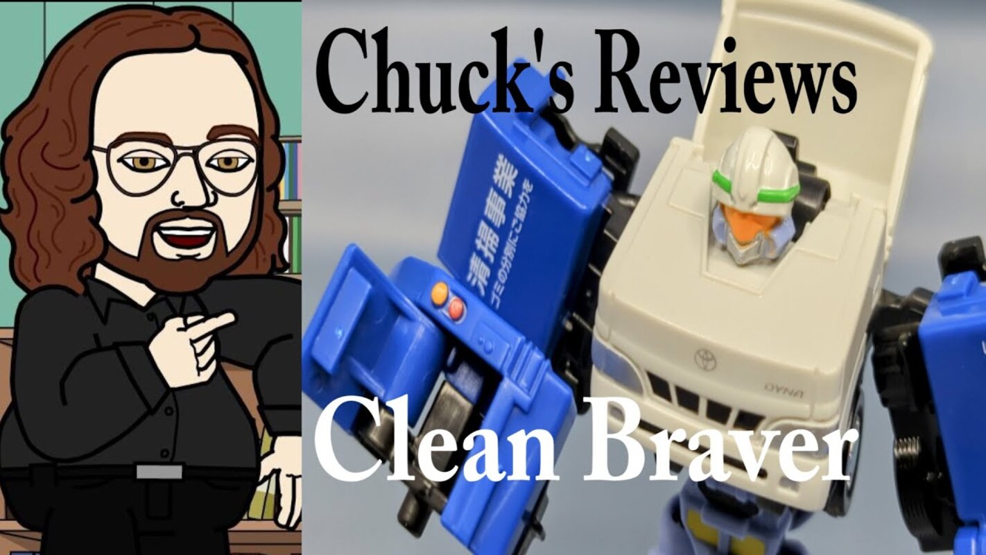 Chuck's Reviews Takara Tomy Job Braver Clean Braver