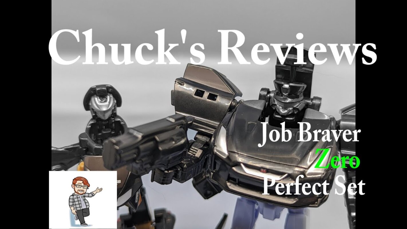 Chuck's Reviews Takara Tomy Job Braver Zero Perfect Set