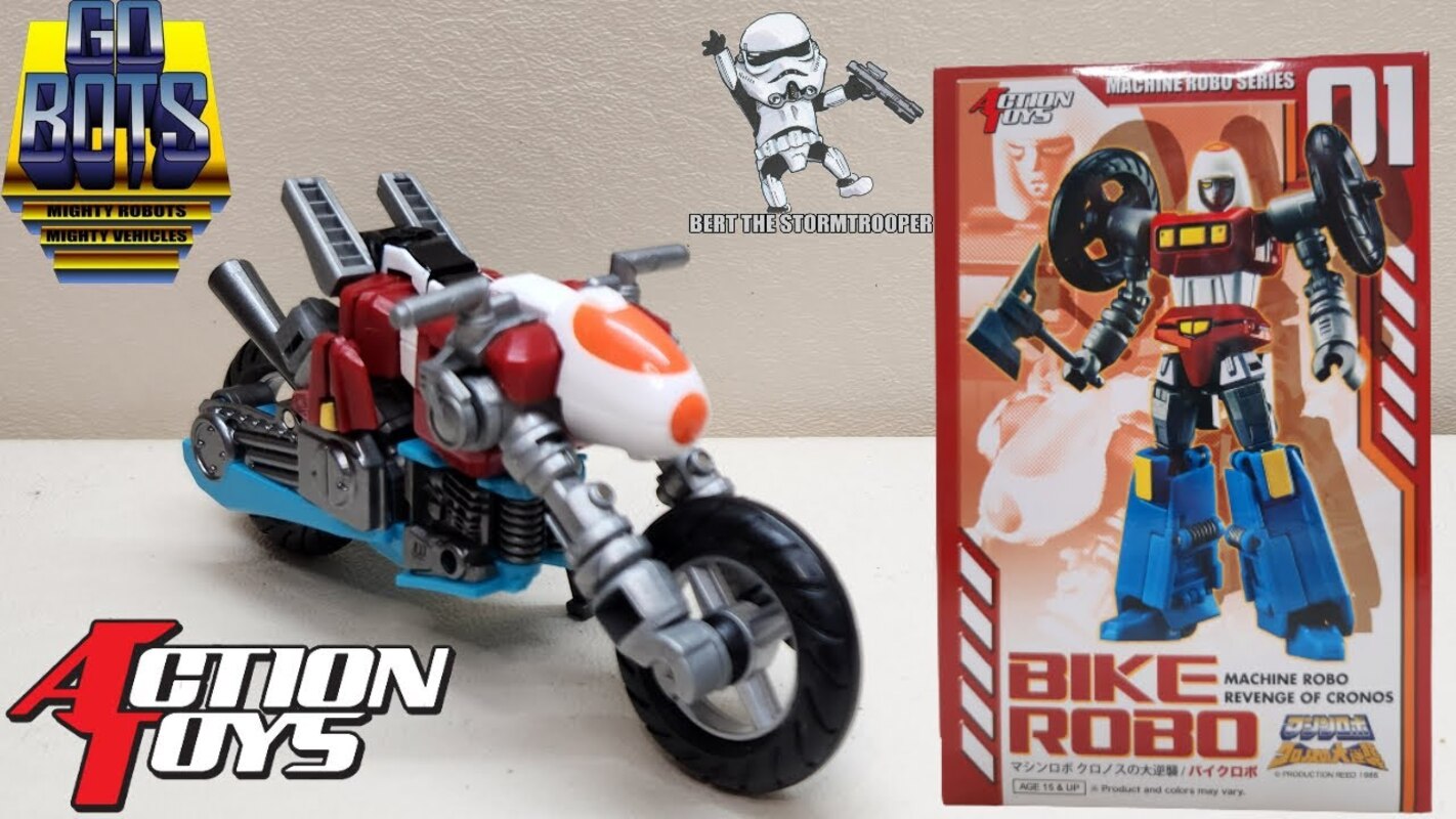 Action Toys Machine Robo Bike Robo (Cy-Kill) Review By Bert The Stormtrooper!