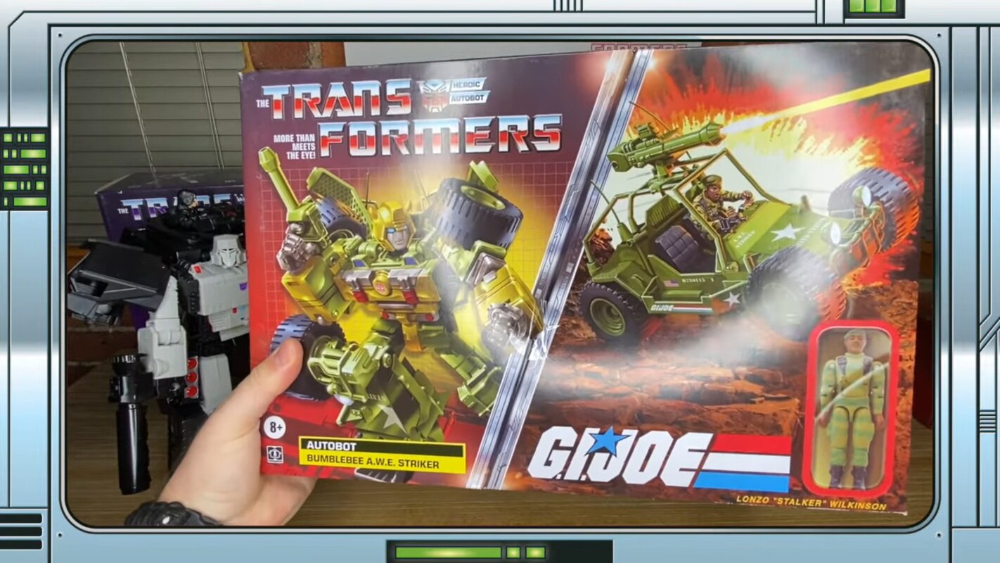 G.I. Joe x Transformers Bumblebee AWE Striker In-Hand Images & Video