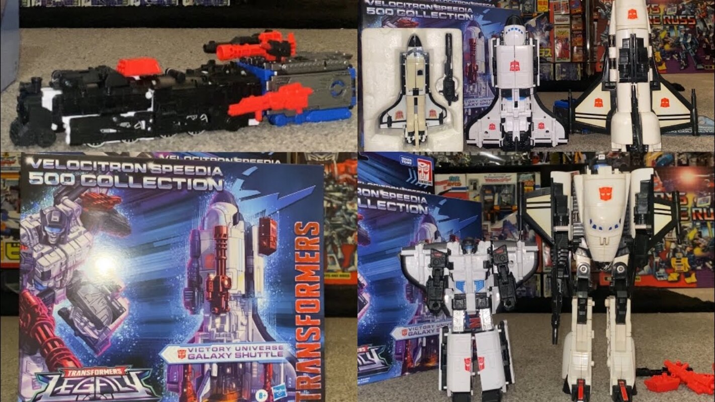 Transformer Legacy Velocitron Galaxy Shuttle Review - G1 Victory