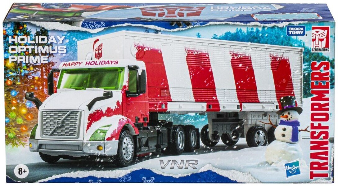 Transformers Generations Holiday Optimus Prime Shipping Soon!