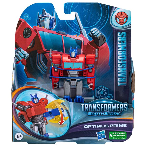  Official Packaging Image Of Transformers Earthspark Wave 1 Optimus Prime Warrior  (7 of 18)