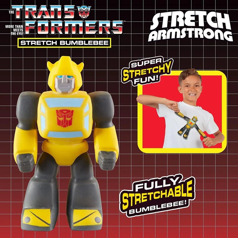Stretch Armstrong Transformers Stretch Bumblebee Figure Revealed