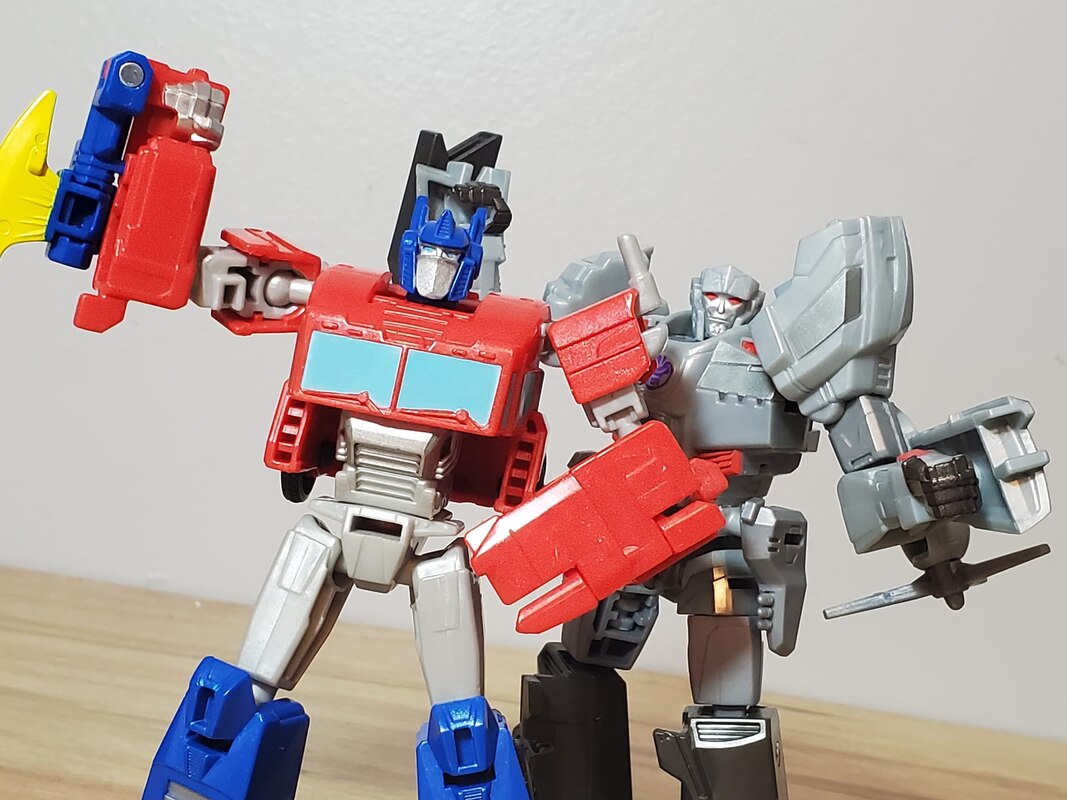 Optimus Prime and Megatron's Racetrack Recon!