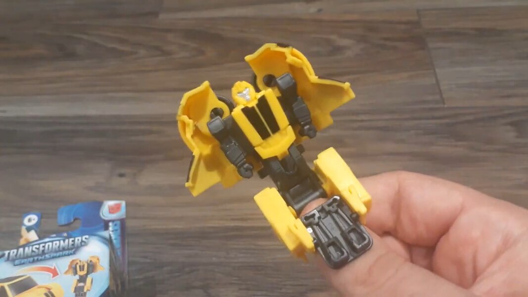 In Hand Image Of Transformers EarthSpark Tacticon Wave1 Bumblebee  (1 of 6)
