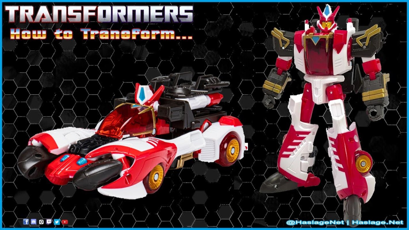 Walmart Exclusive! Transformers: Legacy Velocitron Speedia 500 Override - HNE Toys