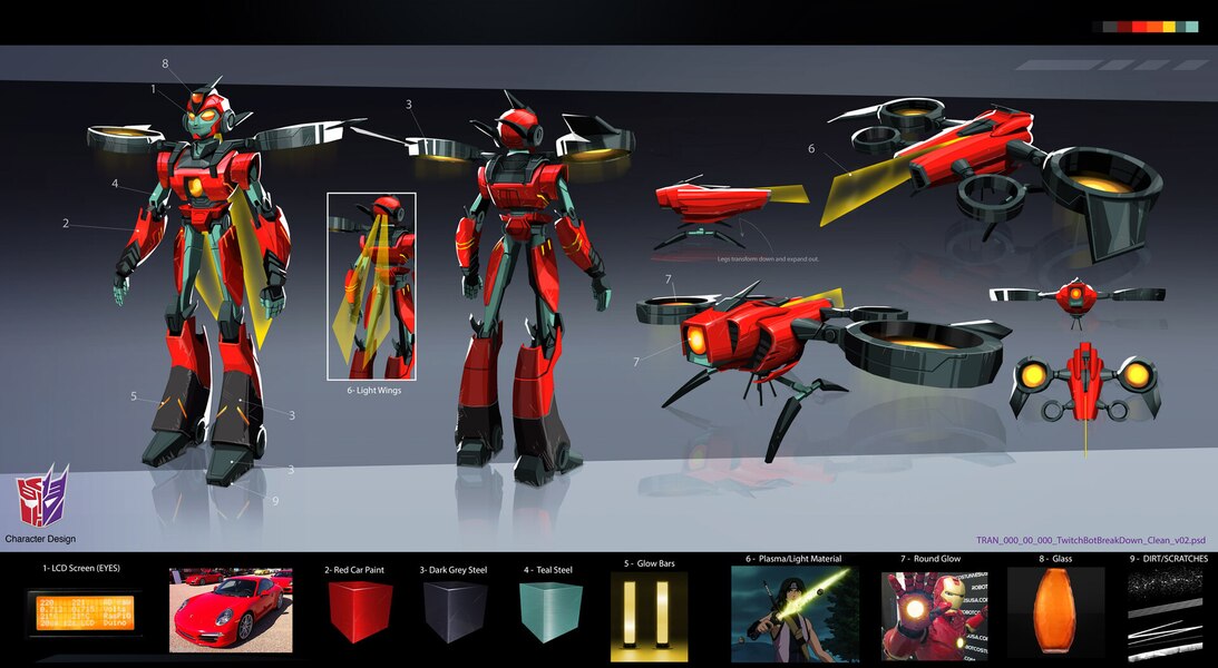 Transformers Earthspark Concept Designs   Megatron, Elita 1, More  (4 of 4)