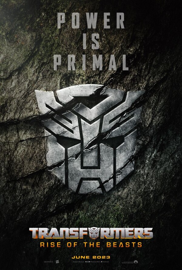Image Of Transformers Rise Of The Beasts Gets Primal First Official Poster 2 (3 of 3)