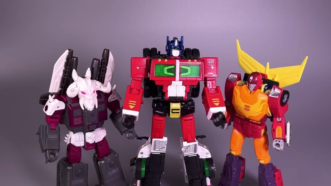 In Hand Image Of Transformers Generations Holiday Optimus Prime Toy  (30 of 33)