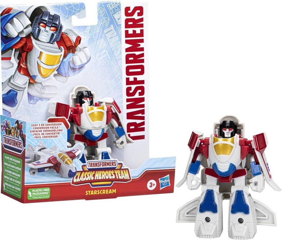 Transformers Classic Heroes Team Starscream Official Images