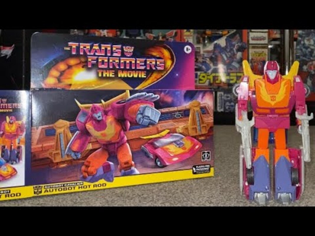 Transformers The Movie Magenta Hot Rod Reissue Review