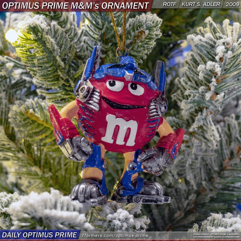 Daily Prime - Revenge Of The Optimus Prime M&M's Ornament