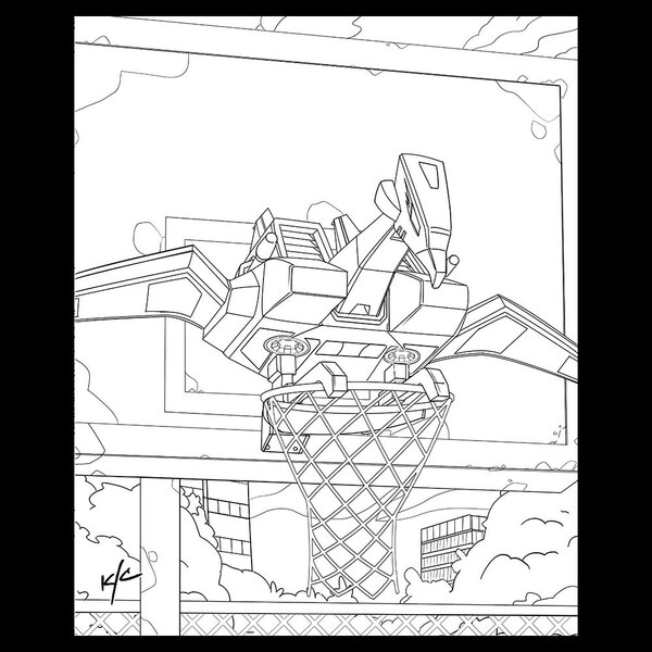Transformers X Magic The Gathering Laserbeak Card Art By Ken Christiansen  (3 of 9)