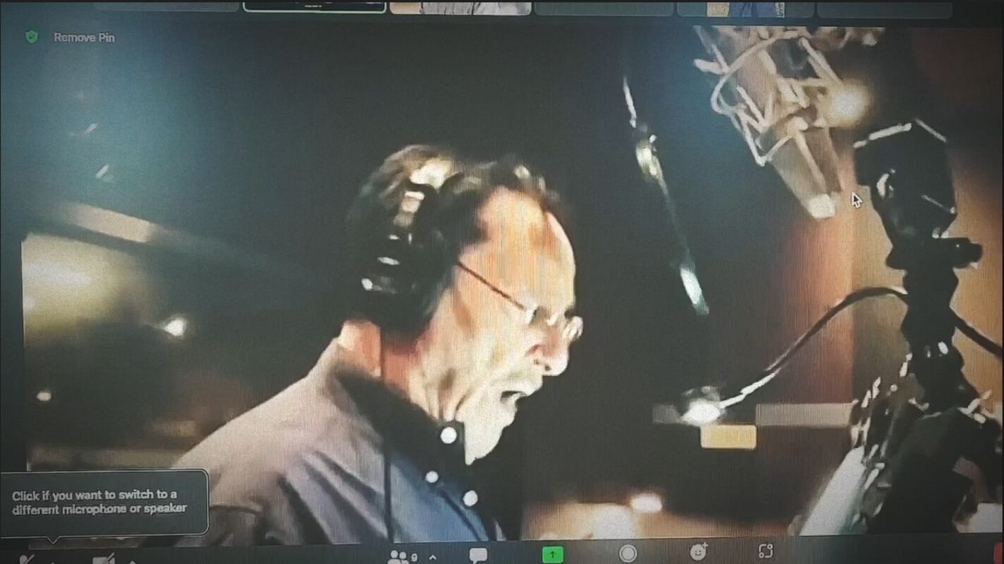 WATCH! Peter Cullen Recording Voice for Transformers Rise of the Beasts Optimus Prime