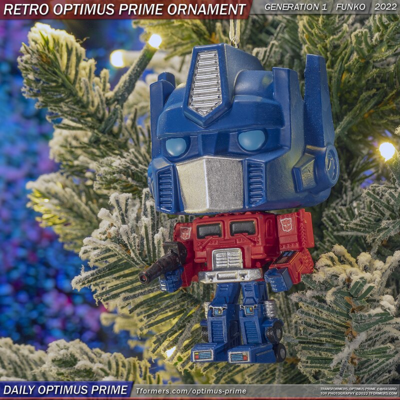 Daily Prime - Funko Pop! Retro Optimus Prime Ornament