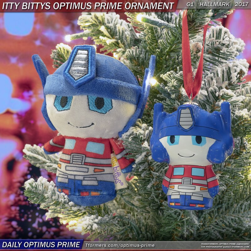 Daily Prime - Hallmark Itty Bittys Optimus Prime Ornament