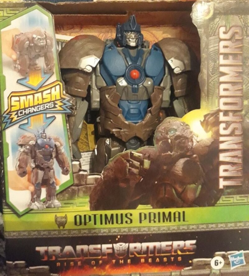 Transformers: Rise Of The Beasts Smash Changers Optimus Primal Revealed